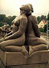 Gustav Vigeland Famous Paintings - Man and Woman